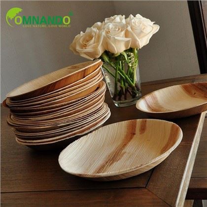 Disposable Palm Leaf Round Plates
