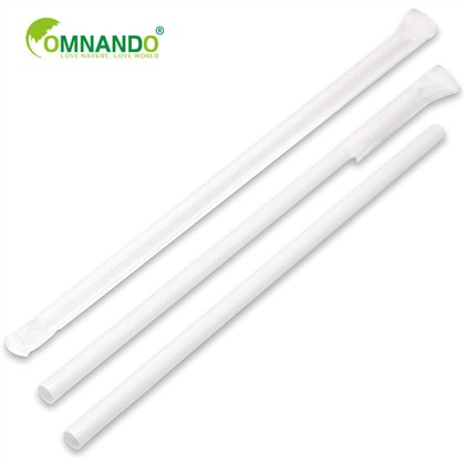 PLA White Drinking Straw